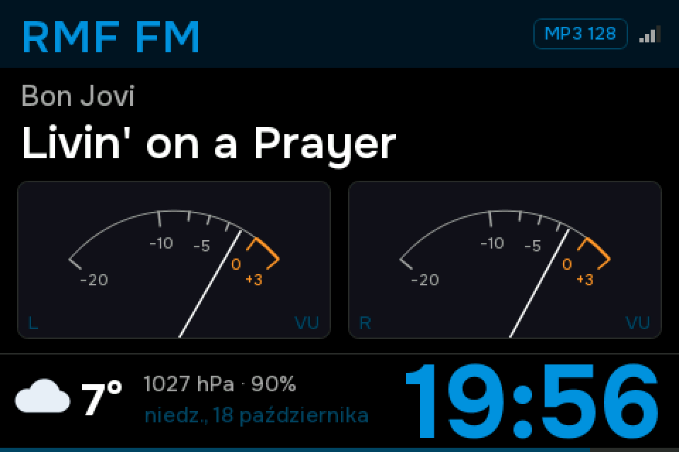 Układ Analogowy na wyświetlaczu 480×320